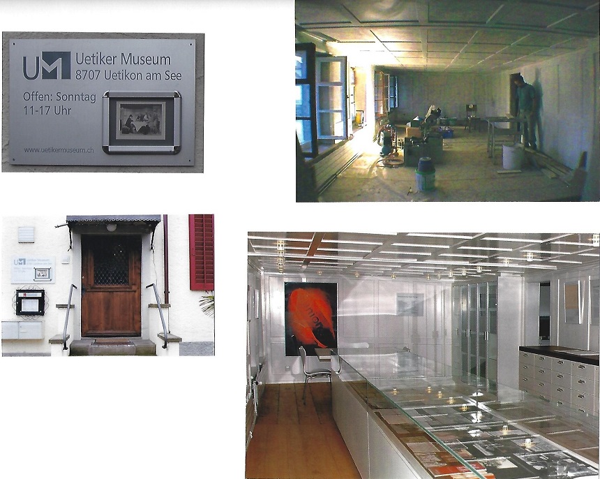 Die Museumsräume werden eingerichtet und fertigerstellt