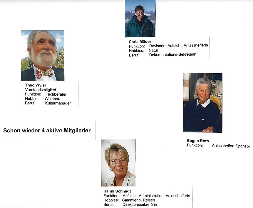 Neue Aktivmitglieder