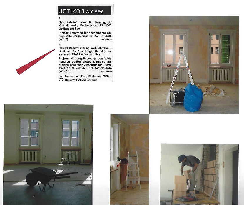 Nutzungsänderung im Haus zum Riedsteg für neues Museumlokal