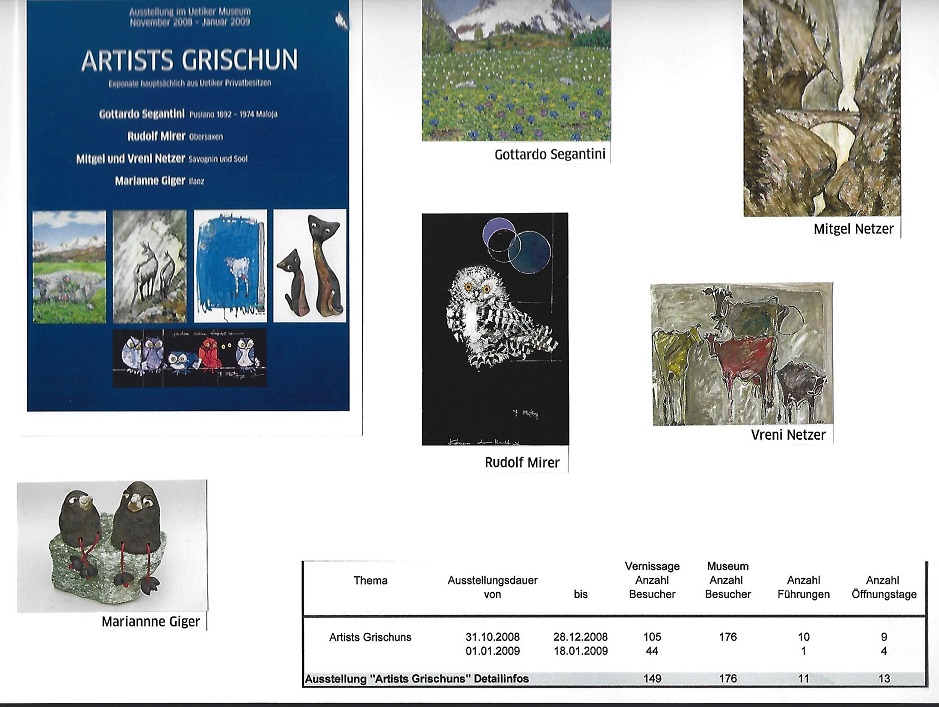 11. Ausstellung "Artists Grischun"