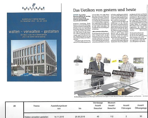 25. Ausstellung "walten - verwalten - gestalten"