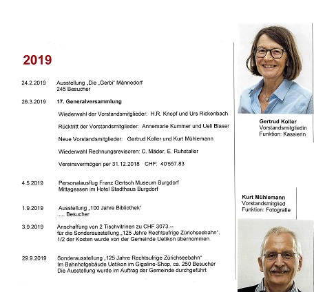 Chronologie 2019